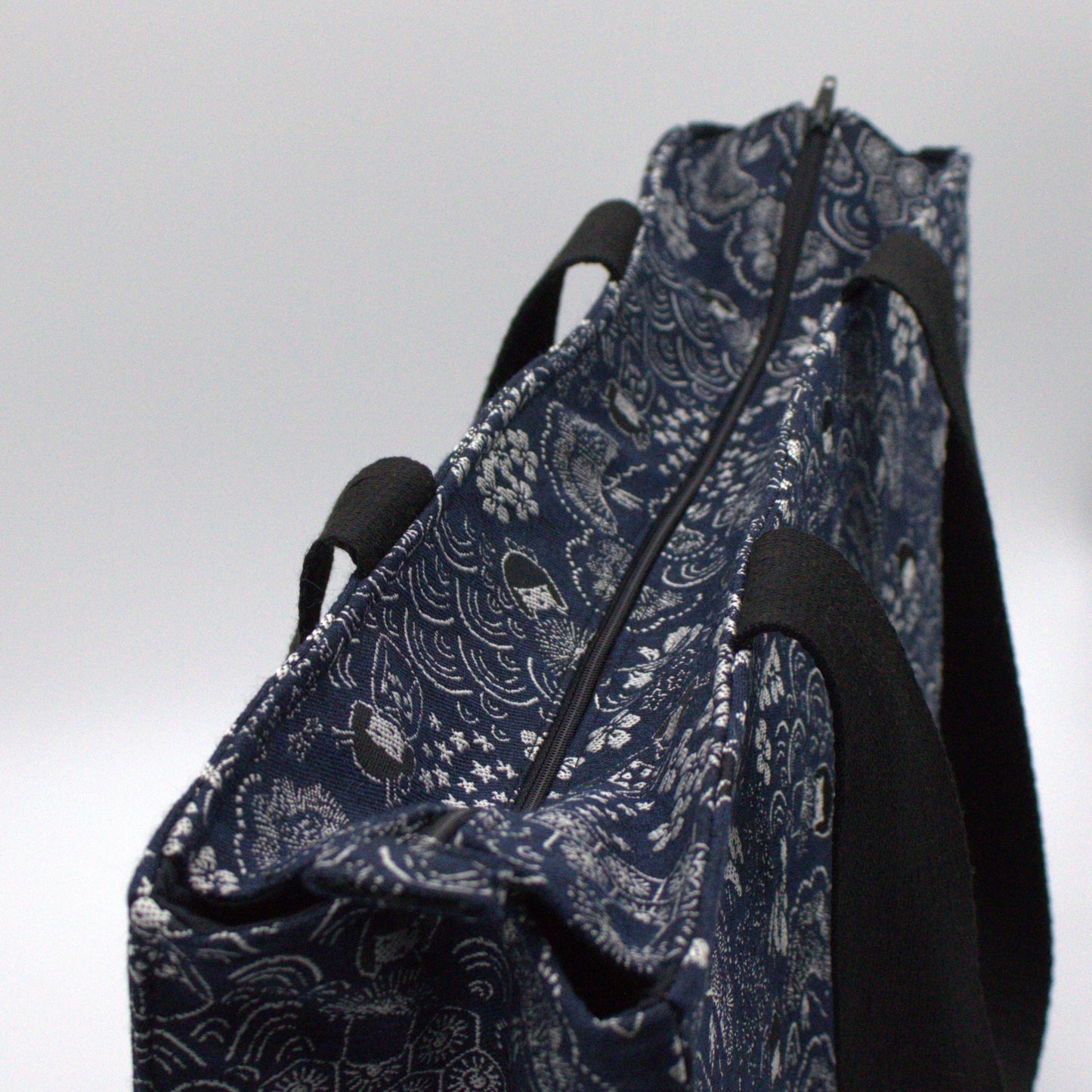 Tote jacquard (avec fermeture)